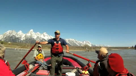 Snake River, Wyoming, USA Stock Footage 11762880