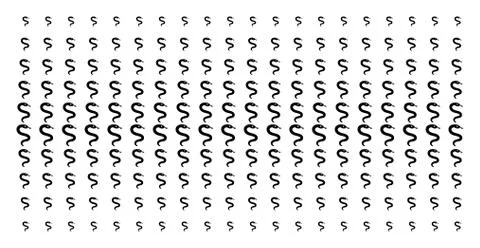 Snake Shape Halftone Pattern Stockillustratie