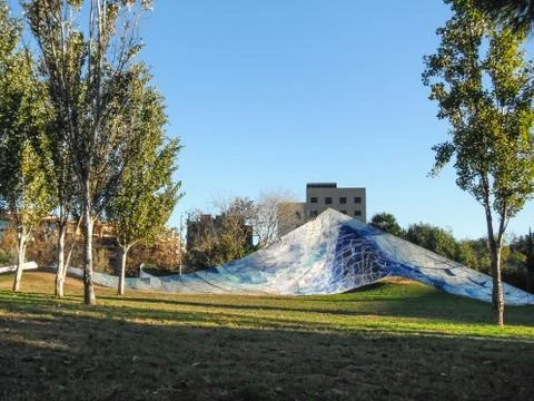 Snake shaped structure Stock Photos