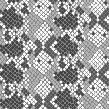 Snake skin artificial seamless vector texture 스톡 일러스트