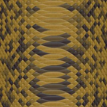 Snake skin generated texture Stock Illustration