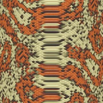 Snake skin generated texture Stockillustratie