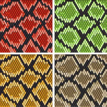Snake skin Illustrazione stock