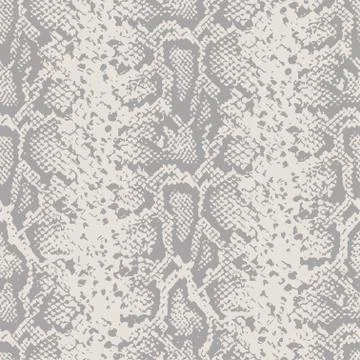 Snake skin pattern design - funny  drawing seamless pattern. 스톡 일러스트