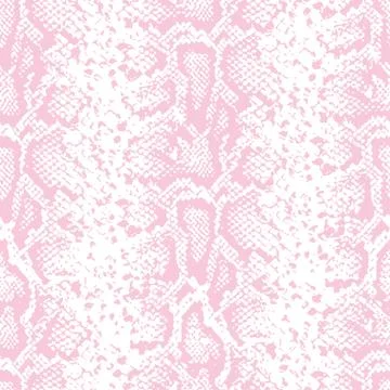 Snake skin pattern design - funny  drawing seamless pattern. イラスト素材