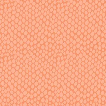 Snake skin seamless pattern with color of year 2024 Peach Fuzz. Texture of sc Stockillustratie