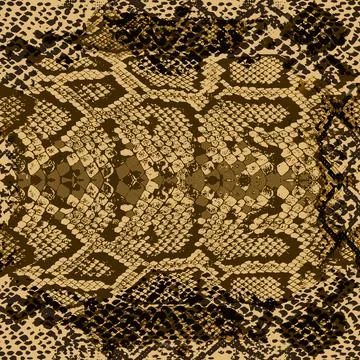 Snake skin seamless pattern. Texture snake. Animal print, snake skins design 스톡 일러스트