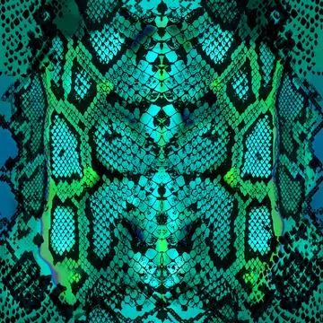 Snake skin seamless pattern. Texture snake. Animal print, snake skins design 스톡 일러스트