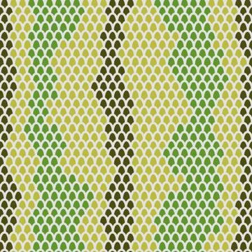 Snake skin seamless pattern. Vector background Leather  reptiles. Stock Illustration
