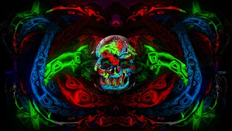 Snake Skull 4K 02 Vidéo 96378704