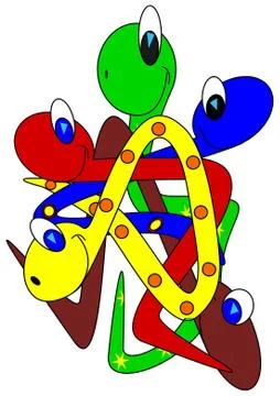 Snakes Stock Illustration