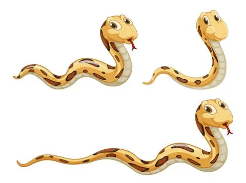Snakes Illustrazione stock