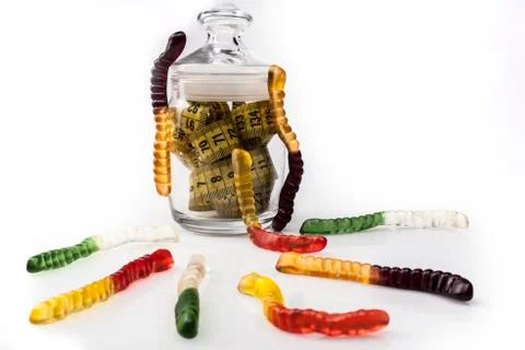 Snakes of Jelly Stock Photos
