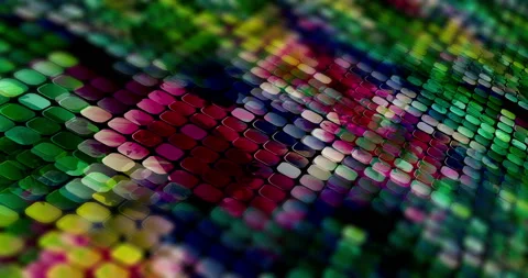 Snakeskin background. Seamless loop. Closeup video. DOF. Stock Footage 125898269