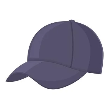 Snap cap icon cartoon vector. Fashion wear Stock Illustration