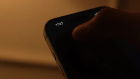 Snapchat App Opening on Smartphone Screen Stock Footage 343416077