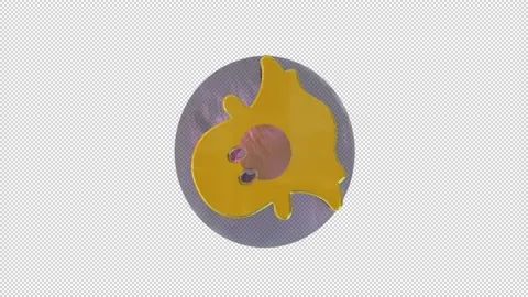 Snapchat Bounce and Fly 3D animation Video stock 137207394