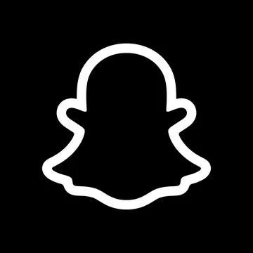 Snapchat instant messaging app icon イラスト素材