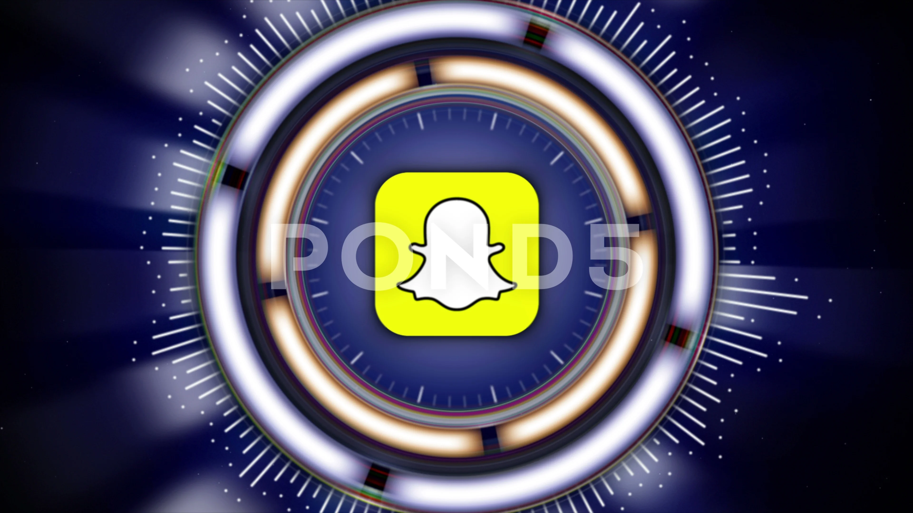 SNAPCHAT Logo Animation and Transition, ... | Stock Video | Pond5