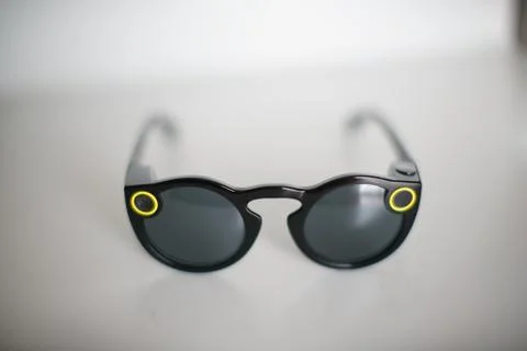Snapchat Spectacles Black Stock Photos