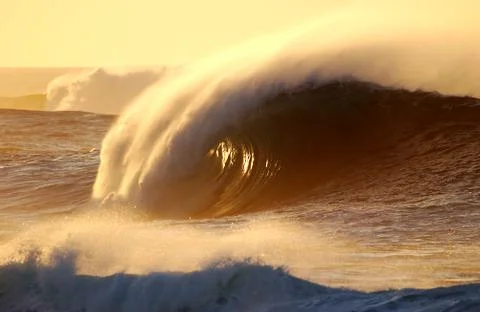 Snaping wave Stock Photos
