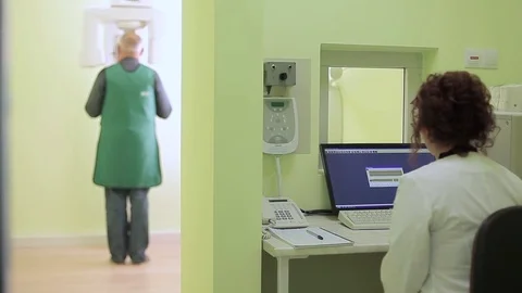 A snapshot of the tooth at the dentist Stock Footage 71620289
