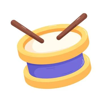 Snare drum Stock Illustration