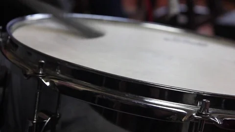 Snare drum played with brushes 스톡 동영상 85172373