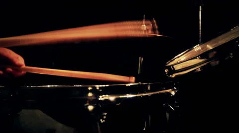 Snare Drum Playing Stock Footage 68445014