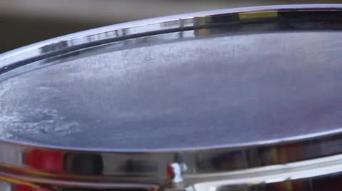 Snare drum in slow motion Stock Footage 52029063