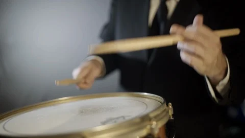 Snare Drum Solo Stock Footage 112211098