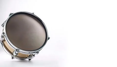 Snare or side drum is a percussion instrument that produces a sharp staccat.. Foto stock