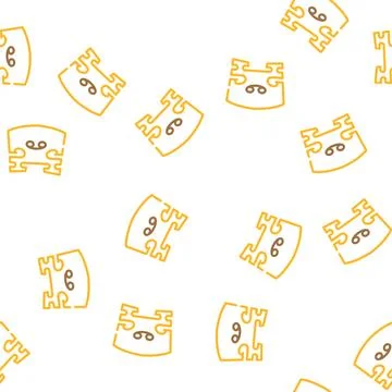 Snare violin vector seamless pattern 库存插图
