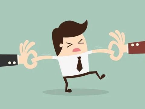 Snatch Employee Stock Illustration