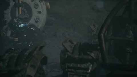 Sneak carefully behind enemy lines in an impossible mission 01 Stock Footage 248262224