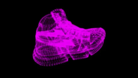 Sneaker HUD animation. Stock Footage 288942516