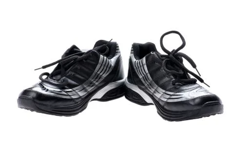 Sneakers close up Stock Photos