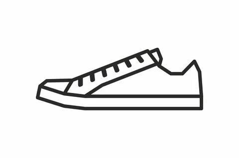 Sneakers icon Stock Illustration
