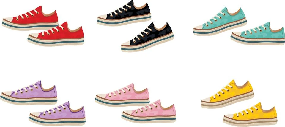 Sneakers 스톡 일러스트