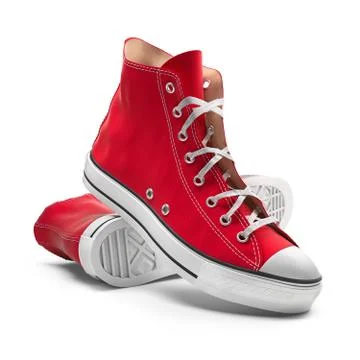 Sneakers Stock Illustration