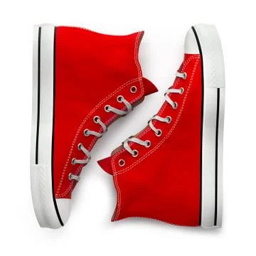 Sneakers Stock Illustration