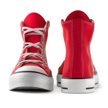 Sneakers Stock Illustration