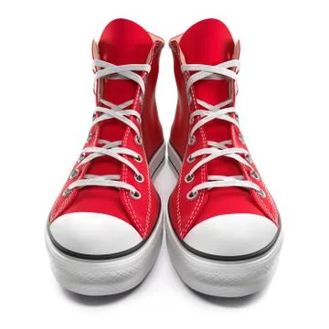 Sneakers Stock Illustration