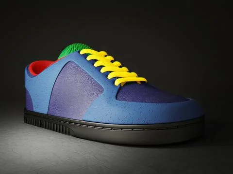 Sneakers Stock Illustration