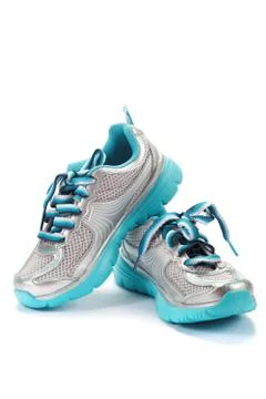 Sneakers isolated on white background. Stock Photos