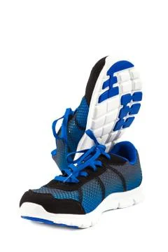 Sneakers isolated on white background Stock Photos