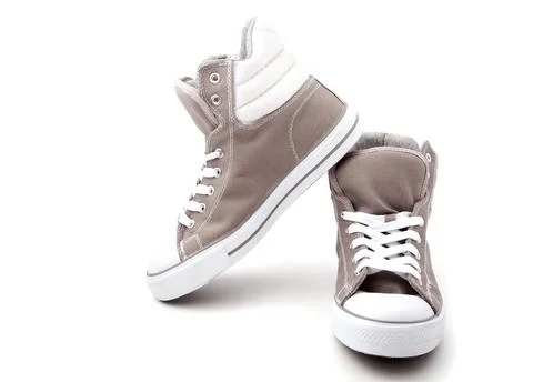 Sneakers isolated on white background Stock Photos