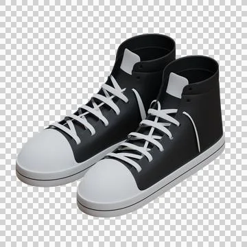 Sneakers Isometric Front View Ilustração Stock