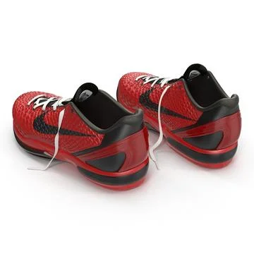 3D Model: Sneakers Nike Zoom Red 3D Model #90656087 | Pond5
