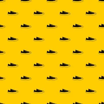 Sneakers pattern vector 스톡 일러스트
